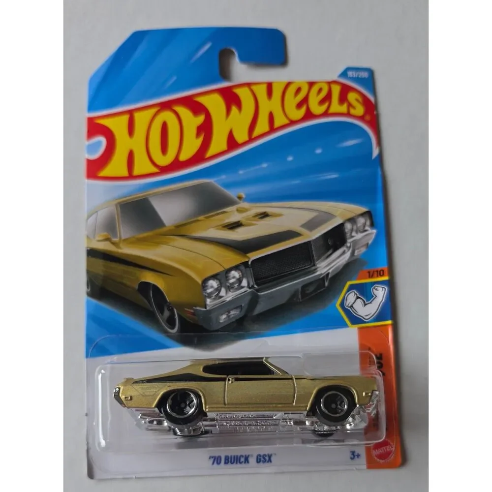 Hot Wheels 4-Car Muscle Car Bundle - '67 Shelby GT500 & Camaro - New